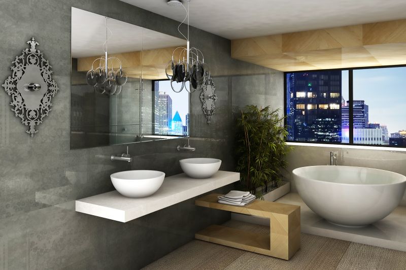 Luxurious Bathtub Area